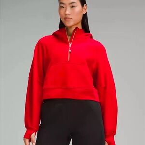 LUNAR NEW YEAR Scuba Oversized Half-Zip Hoodie M/L